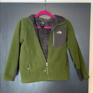 North face fleece zip up